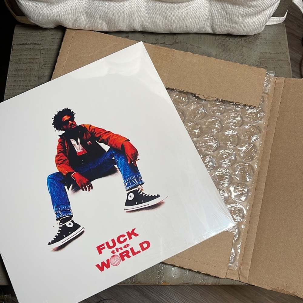 Brent Faiyaz F$&@  the World - Vinyl Record - Sealed NEVER OPENED BRAND NEW